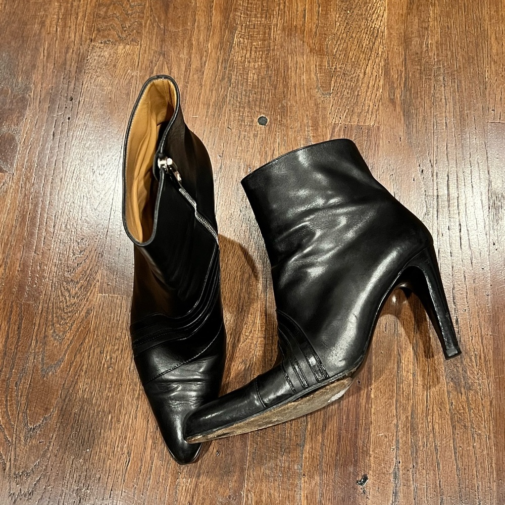 Bally Margot Pointed-toe Leather Women’s Ankle Boot